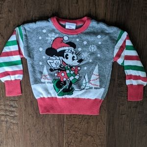 Disney Minnie Mouse Christmas Sweater